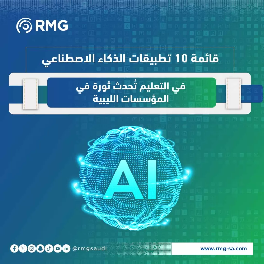 قائمة 10 تطبيقات الذكاء الاصطناعي ف