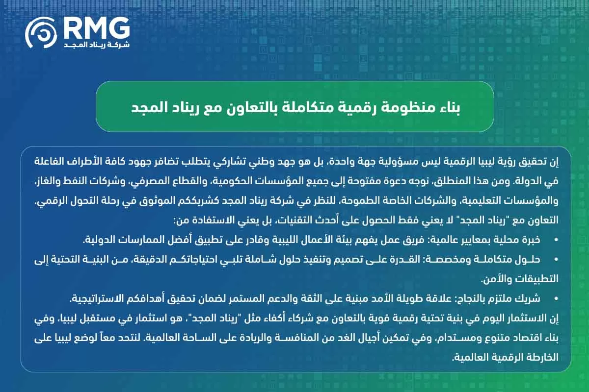 البنية التحتية الرقمية في ليبيا