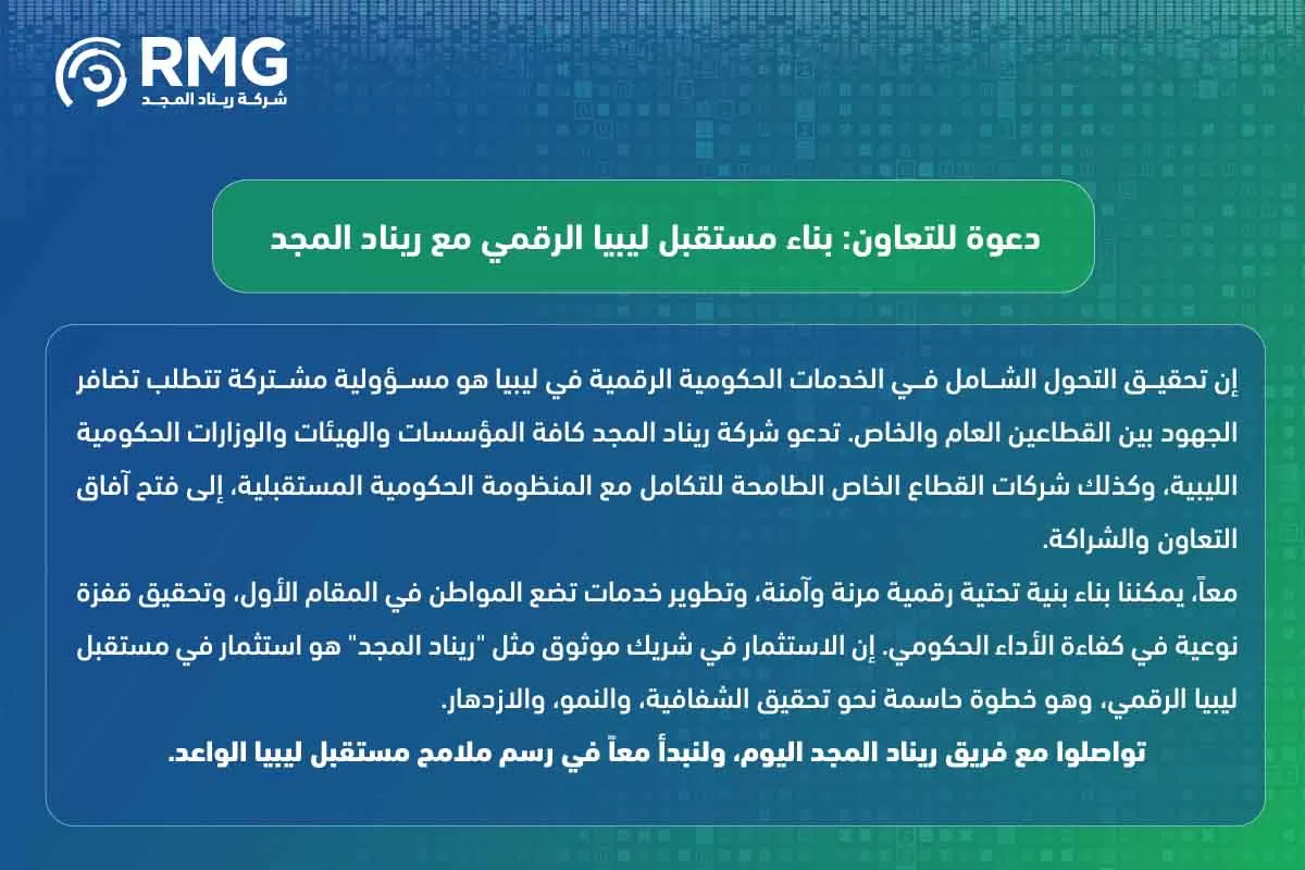 الخدمات الحكومية الرقمية في ليبيا